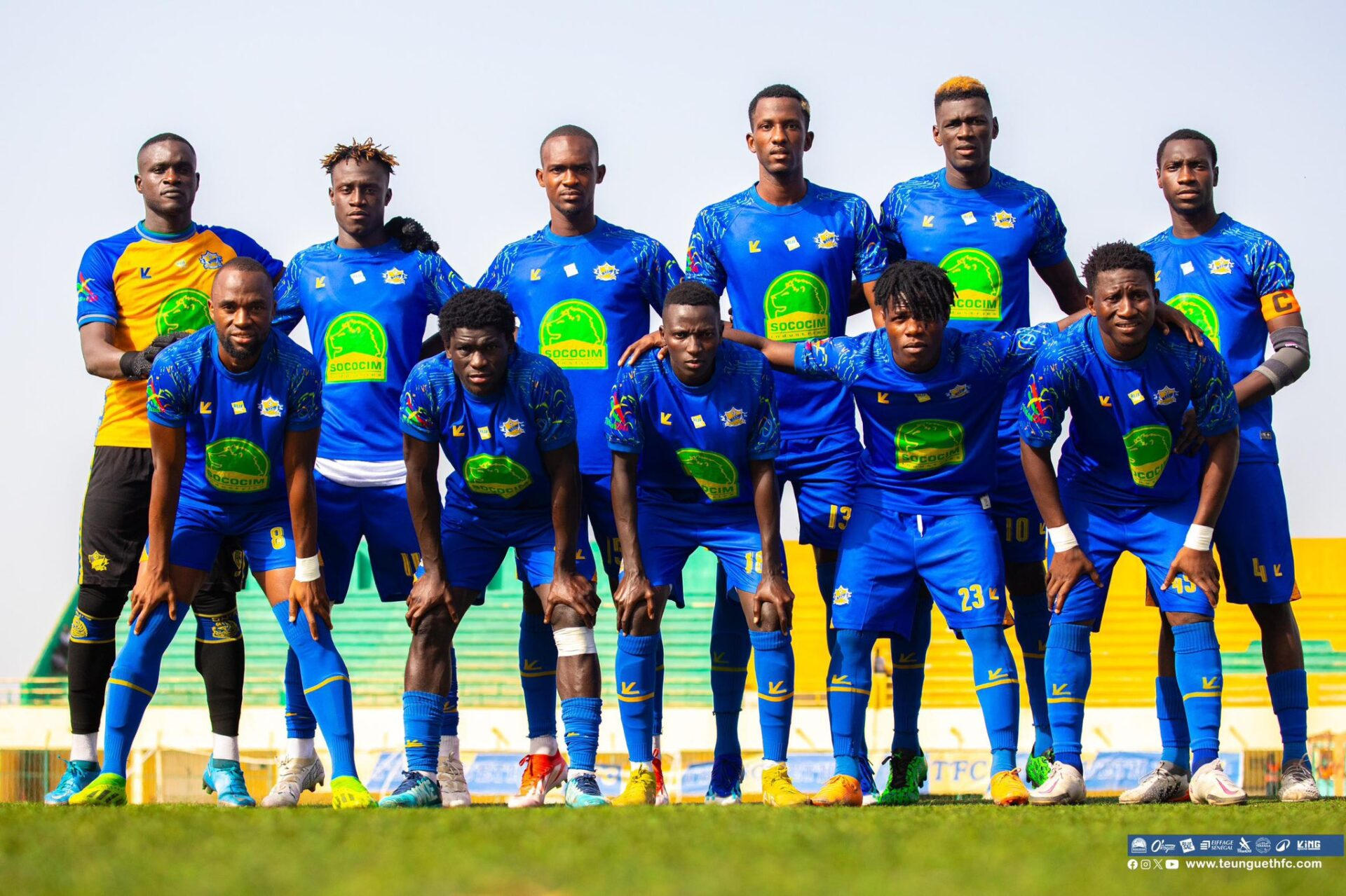Célébration Championnat 2024 Teungueth FC